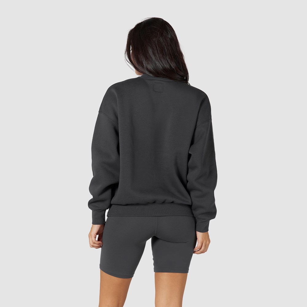 Lounge Underwear 365 Oversized Crew Neck Jumper Pebble | CH6154793