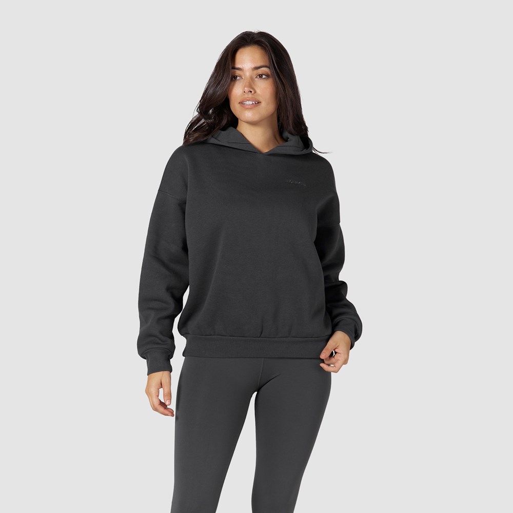 Lounge Underwear 365 Oversized Hoodie Pebble | UG4096827