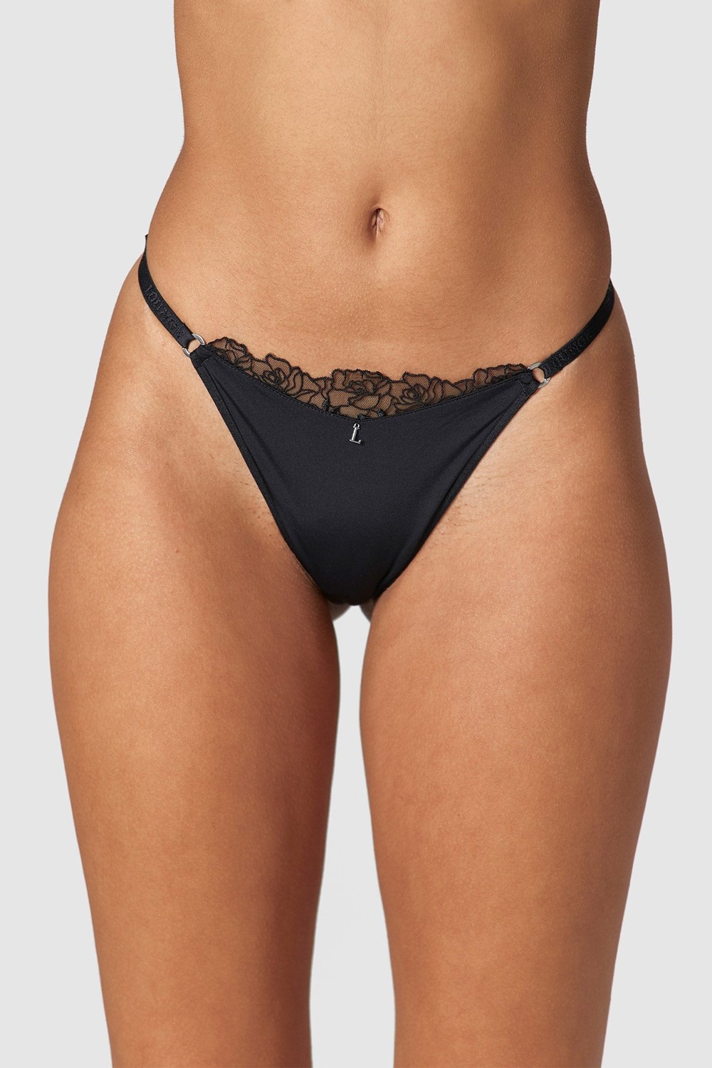 Lounge Underwear Anti-Gravity String Zwart | OT5379146