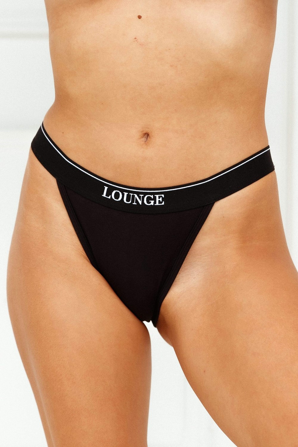 Lounge Underwear Bamboo Minimal Triangle Briefs Zwart | YZ0857493