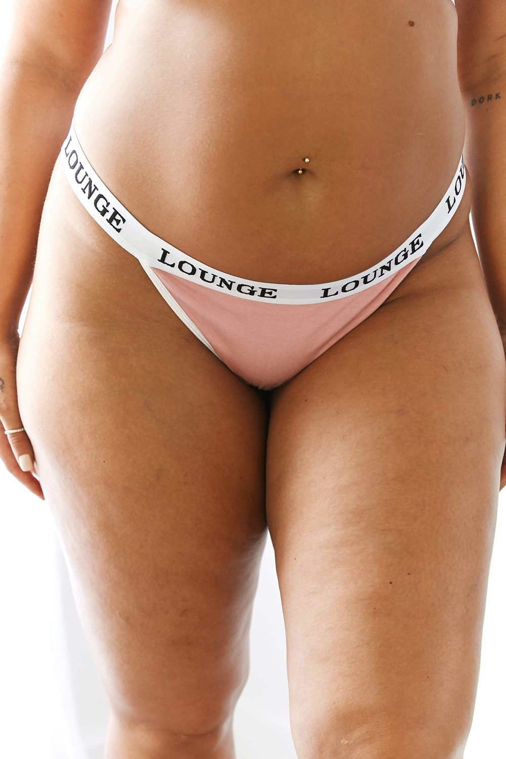 Lounge Underwear Bamboo Triangle String Roze | DG9874163