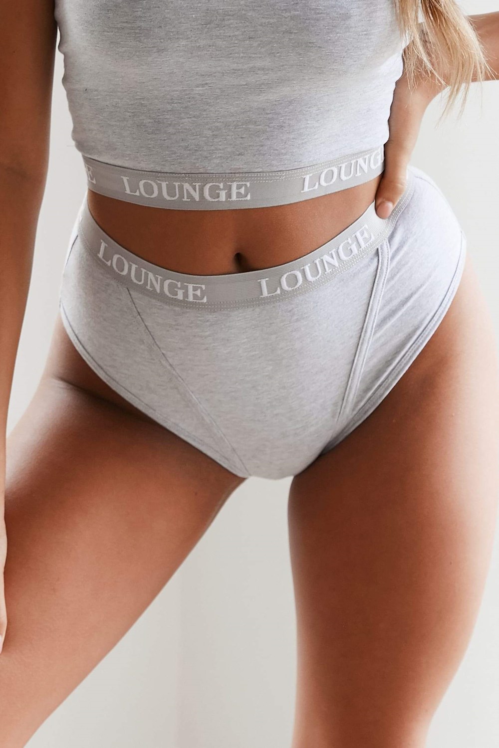 Lounge Underwear Basic Briefs Grijs | NV8617534