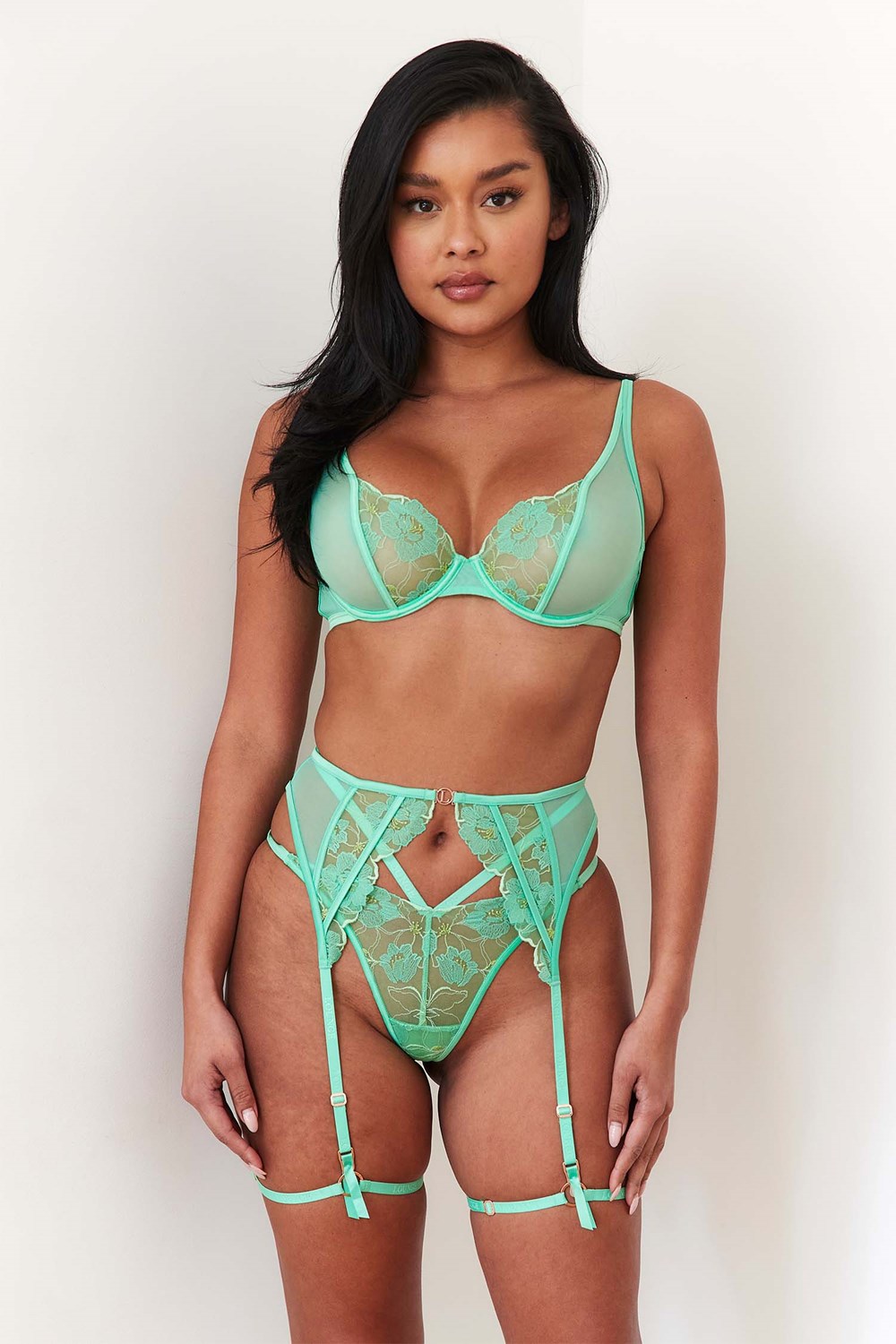 Lounge Underwear Britney Intimates Set Mintgroen | WT6278059