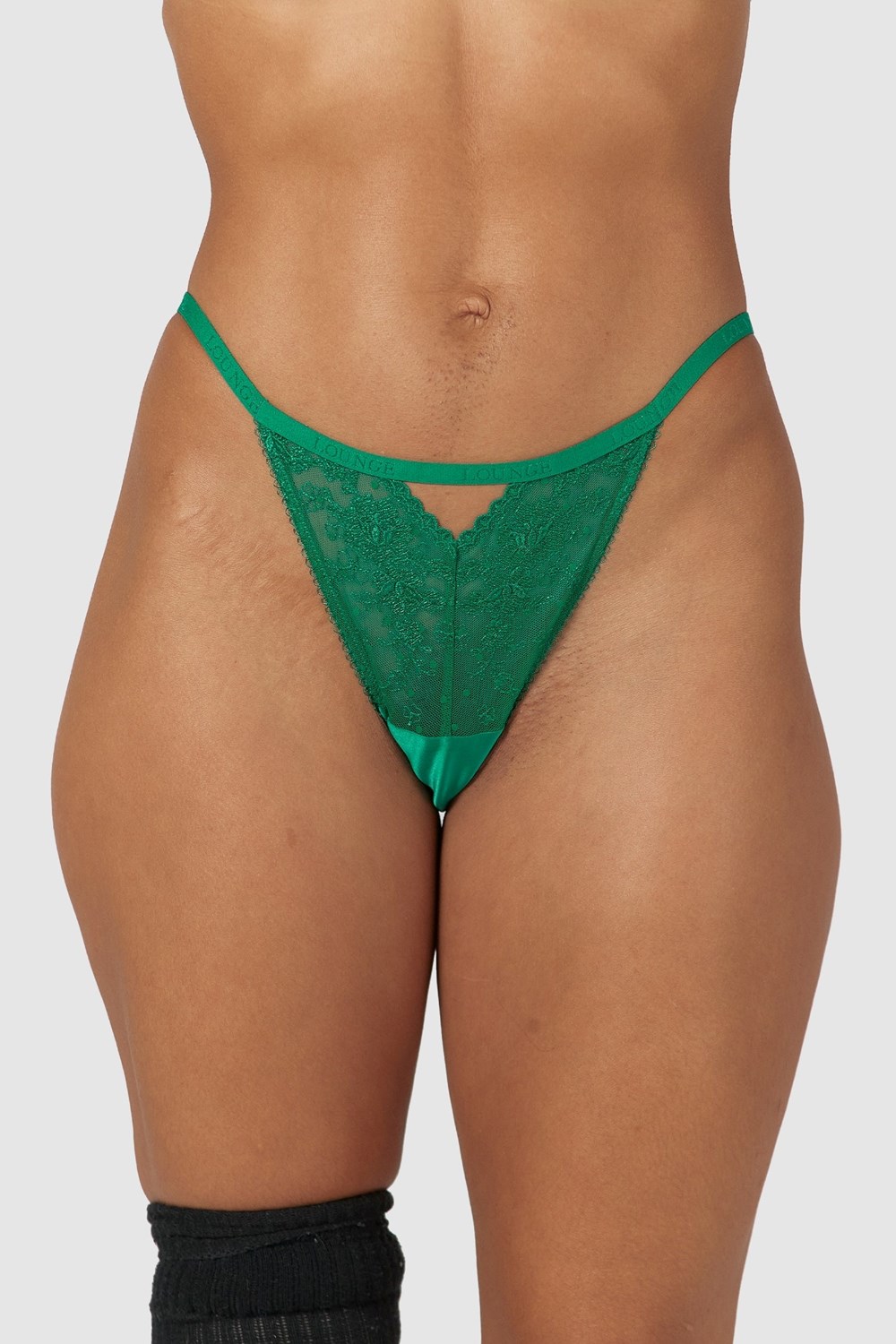 Lounge Underwear Flirt Briefs Emerald | CH9076285