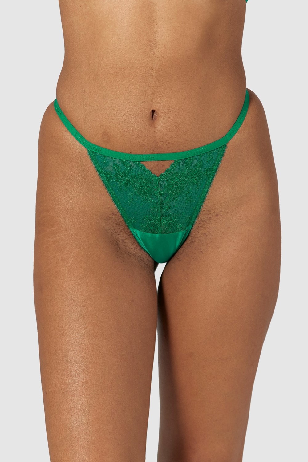 Lounge Underwear Flirt G-string Emerald | DW6324978