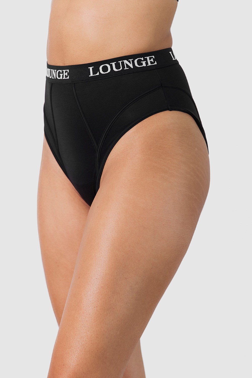 Lounge Underwear Nurture Briefs Zwart | QB4031576