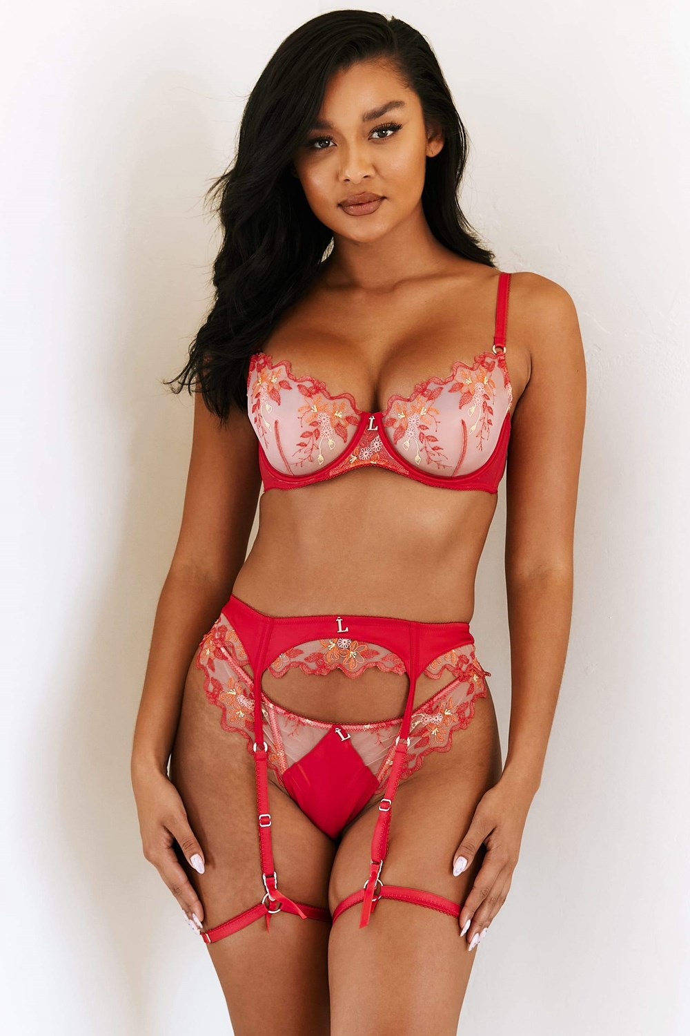 Lounge Underwear Peyton Intimates Set Cherry | RP6593172