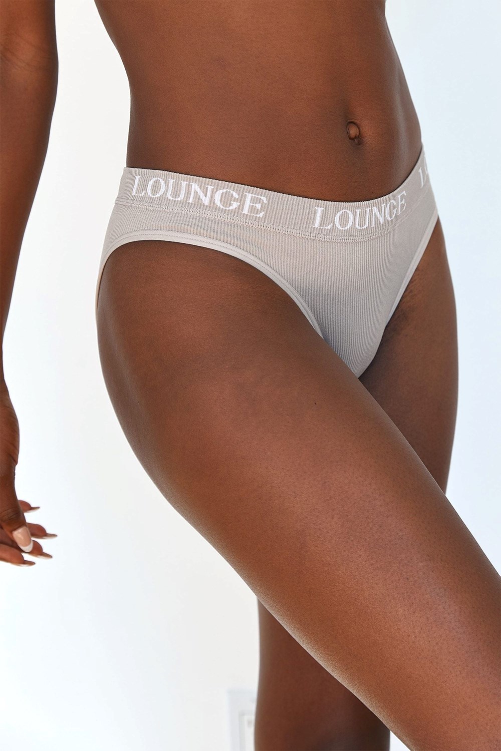 Lounge Underwear Seamless Briefs Mink | OK5709183