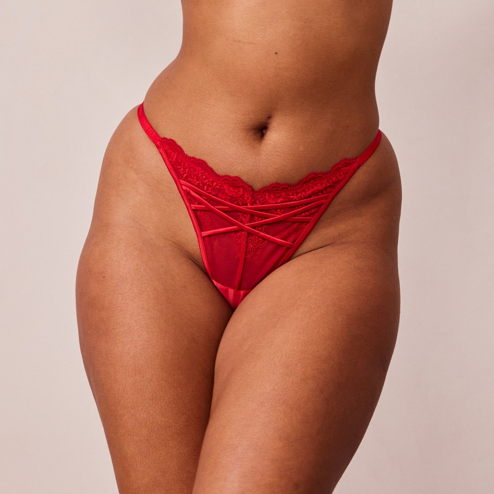 Lounge Underwear Seduce String Bordeaux | DG4251638