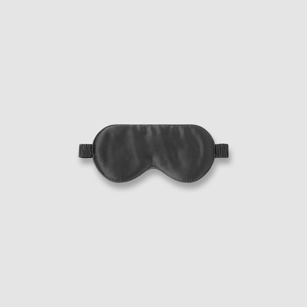 Lounge Underwear Signature Silk Sleep Mask Zwart | KC3794125