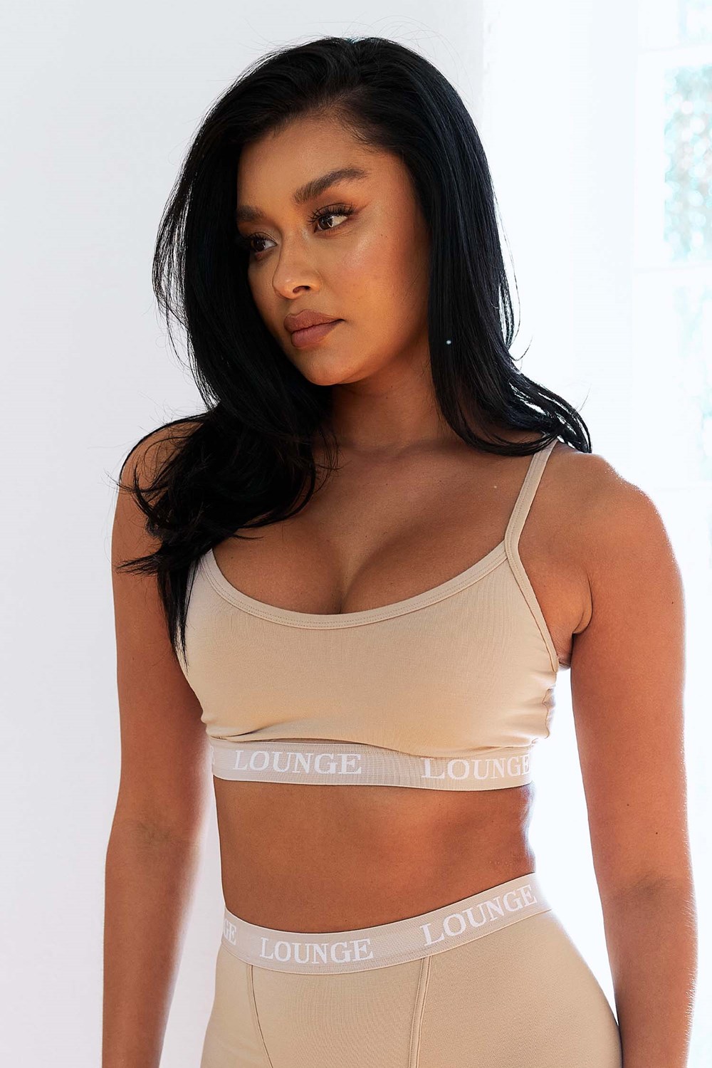 Lounge Underwear Slumber Pajama Bralette Mink | XT7320968