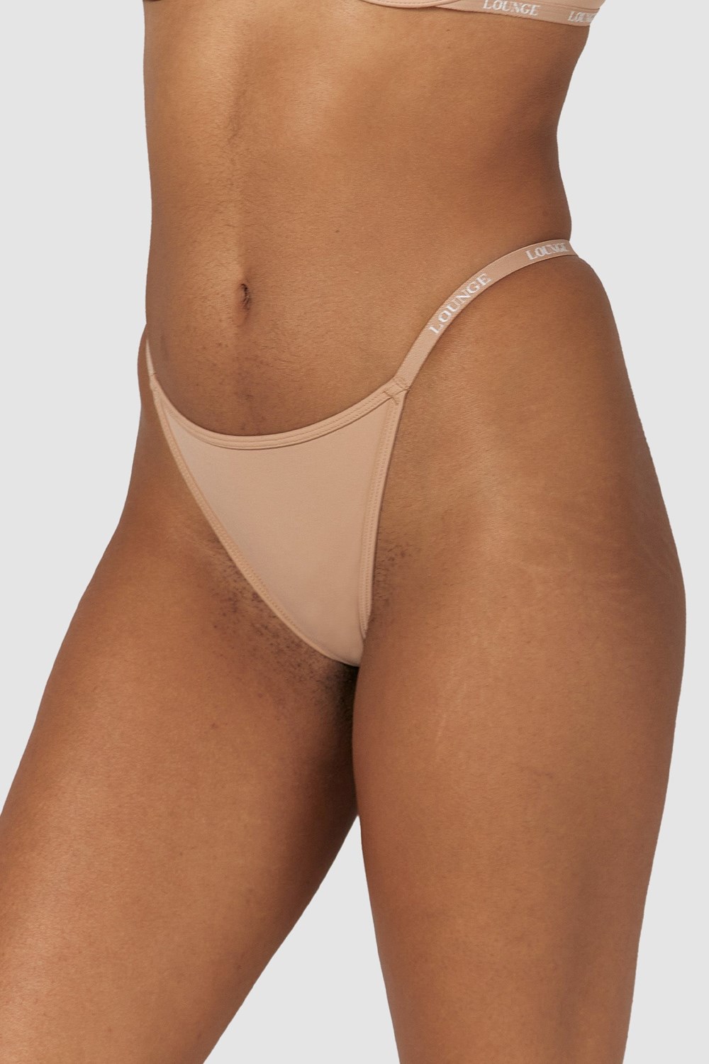 Lounge Underwear Smooth Klassieke String Honey | IQ6205987