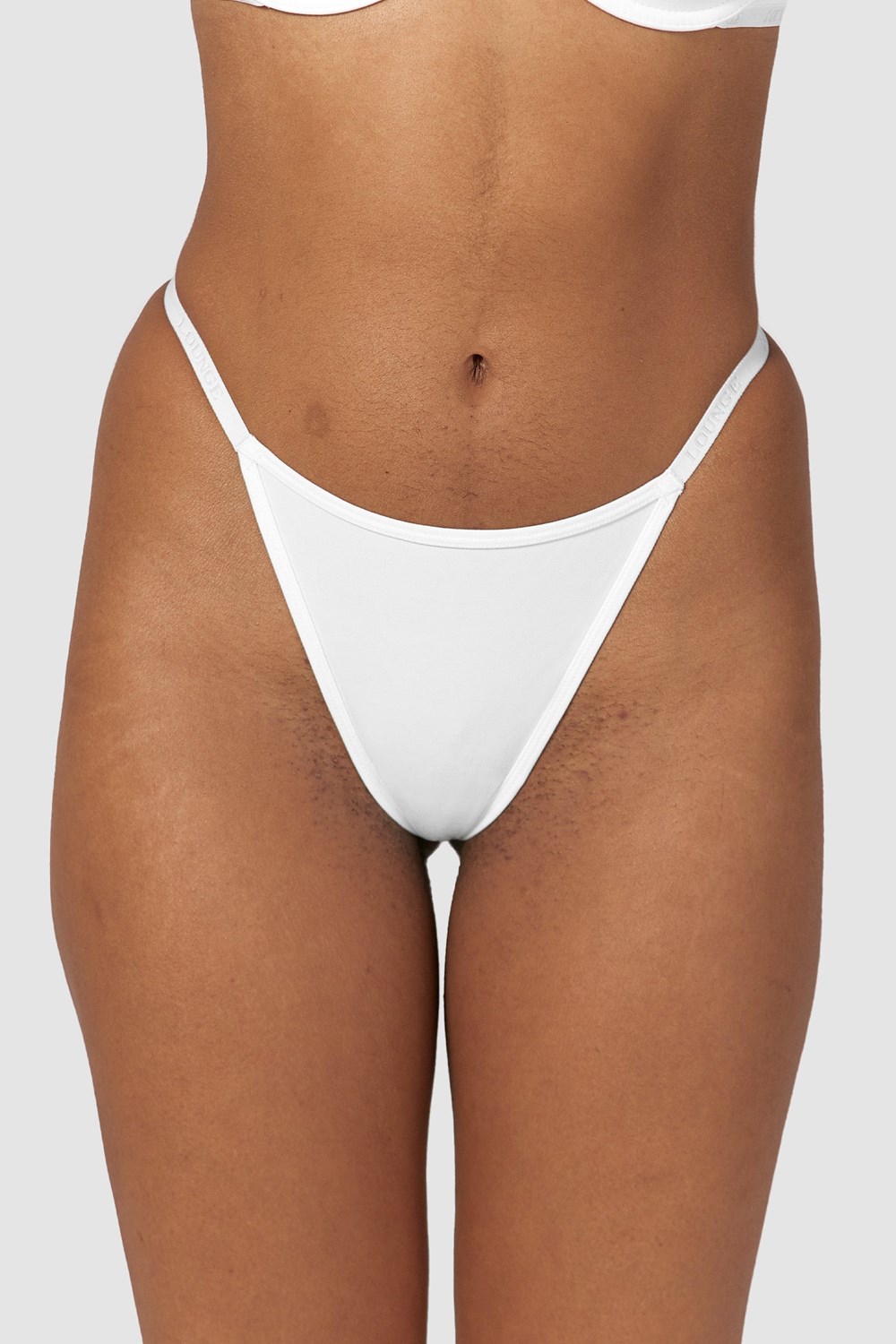 Lounge Underwear Smooth Klassieke String Wit | TZ9324617