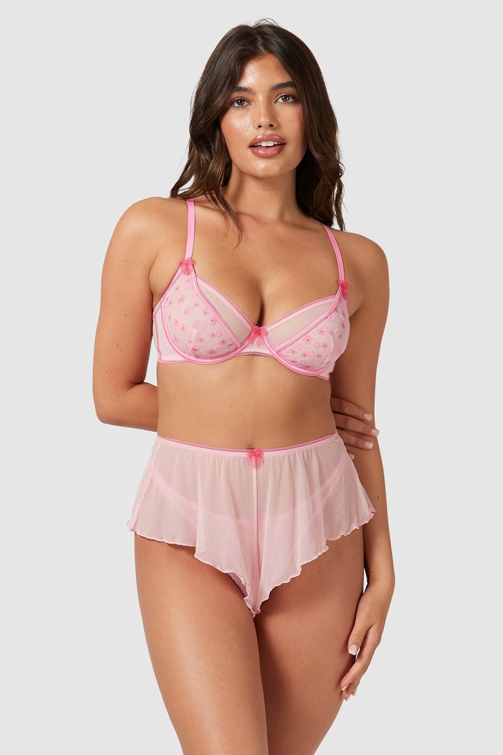 Lounge Underwear Thea Intimates Set Roze | BS5769248