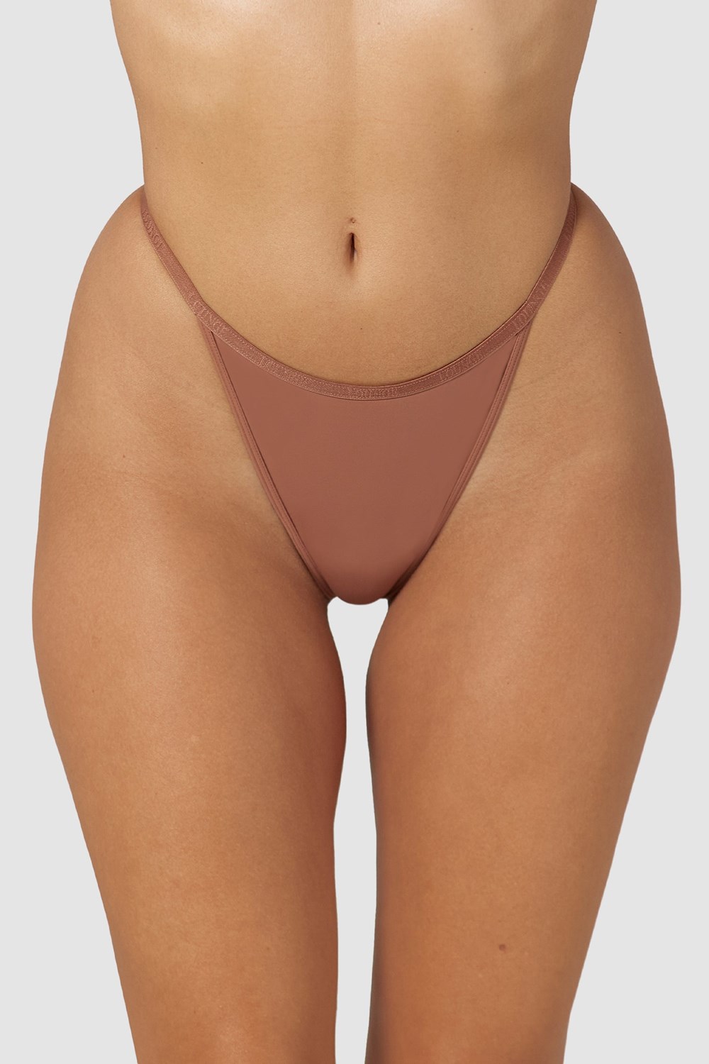 Lounge Underwear Your Everyday String Mocha | MH1640789