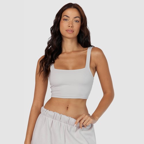 Lounge Underwear 365 Second Skin Tank Top Stone | RN1320476