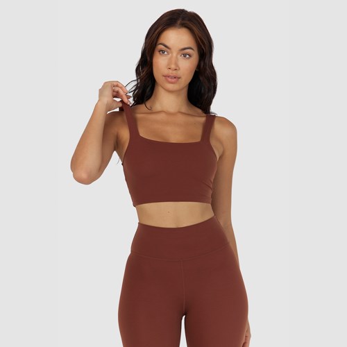 Lounge Underwear 365 Second Skin Tank Top Chocola | YD6047835