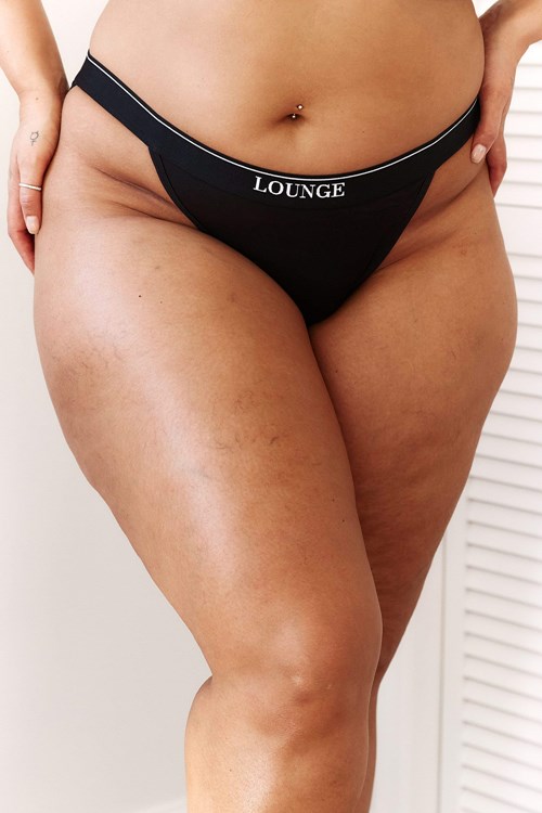 Lounge Underwear Bamboo Minimal Triangle Briefs Zwart | YZ0857493