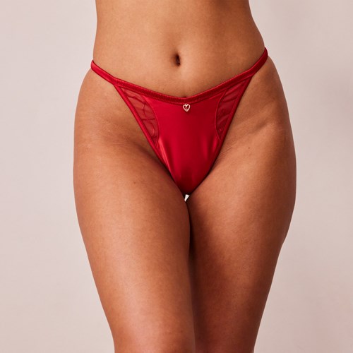 Lounge Underwear Cherish G-string Bordeaux | OG6143782