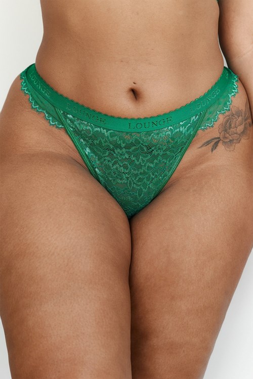 Lounge Underwear Desire String Emerald | BG9527301