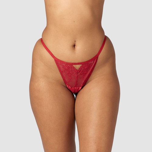 Lounge Underwear Flirt G-string Bordeaux | HA7601458