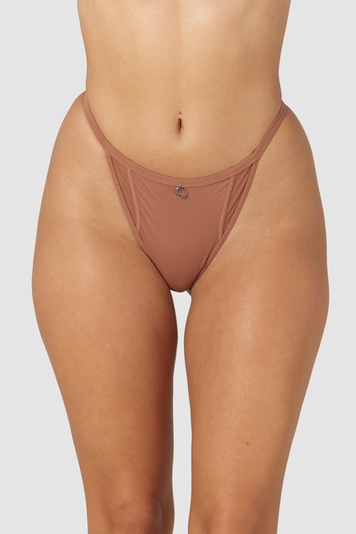 Lounge Underwear Klassieke String Mocha | OT7104835