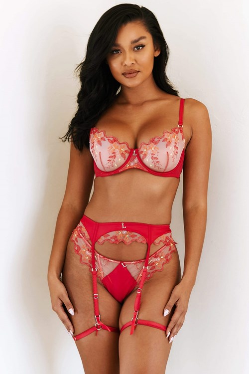 Lounge Underwear Peyton Intimates Set Cherry | RP6593172