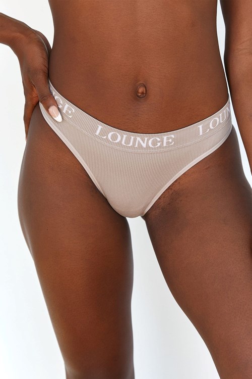 Lounge Underwear Seamless Briefs Mink | OK5709183