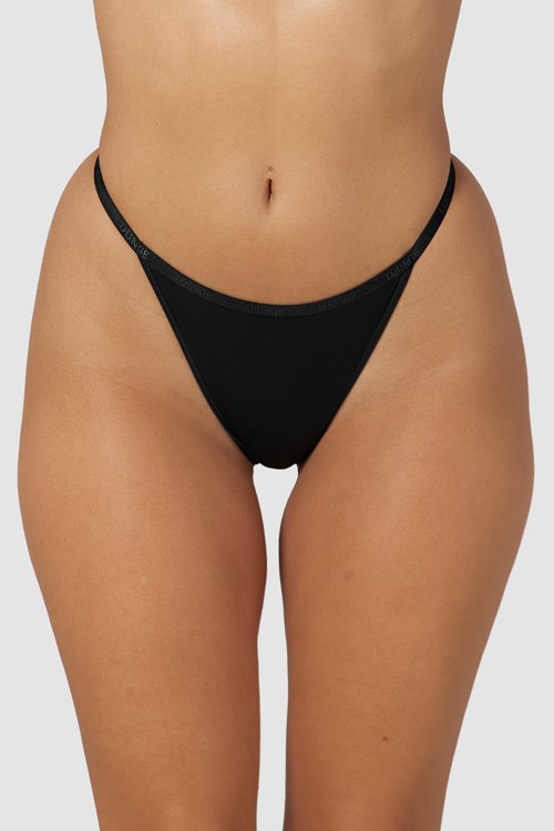 Lounge Underwear Your Everyday String Zwart | AU7482169